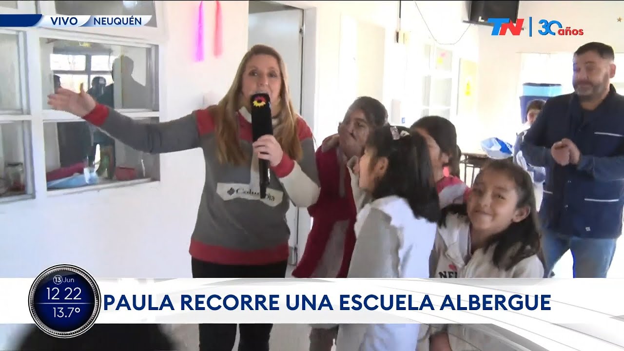 MISIÓN ARGENTINA I TN en Junín de los Andes, conociendo una escuela albergue por dentro en