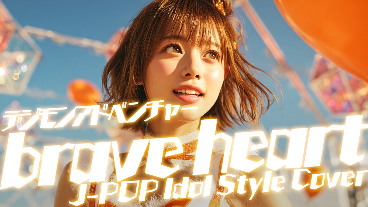 もしもデジモン挿入歌『brave heart』を王道アイドル風にアレンジしたら J POP Idol Style Cover