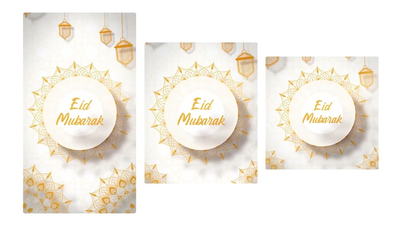 Ramadan Opener | Social Media (3 in 1) ★ After Effects 2022 Templates