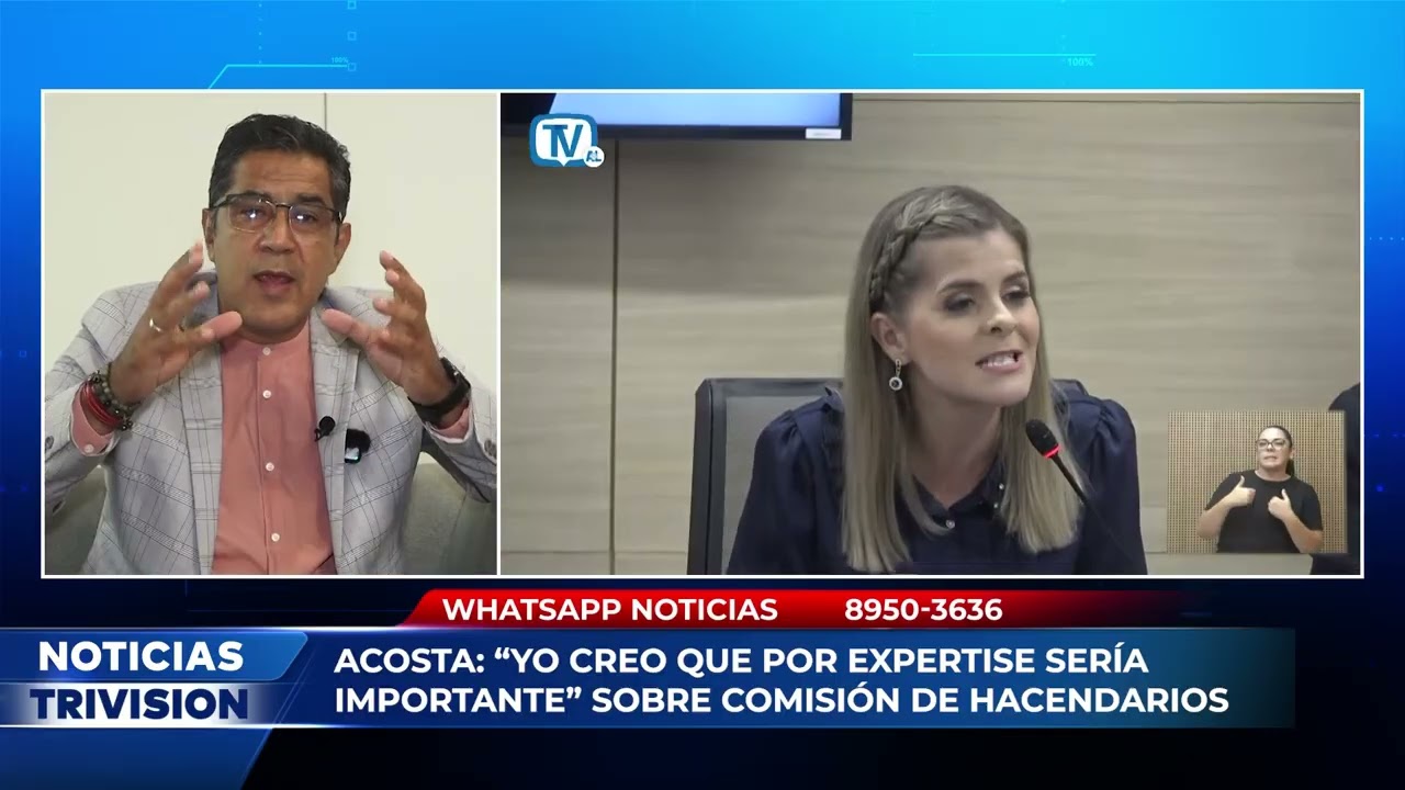 ¿Cuál será el trabajo que empezará Nogui Acosta como diputado en la Asamblea?
