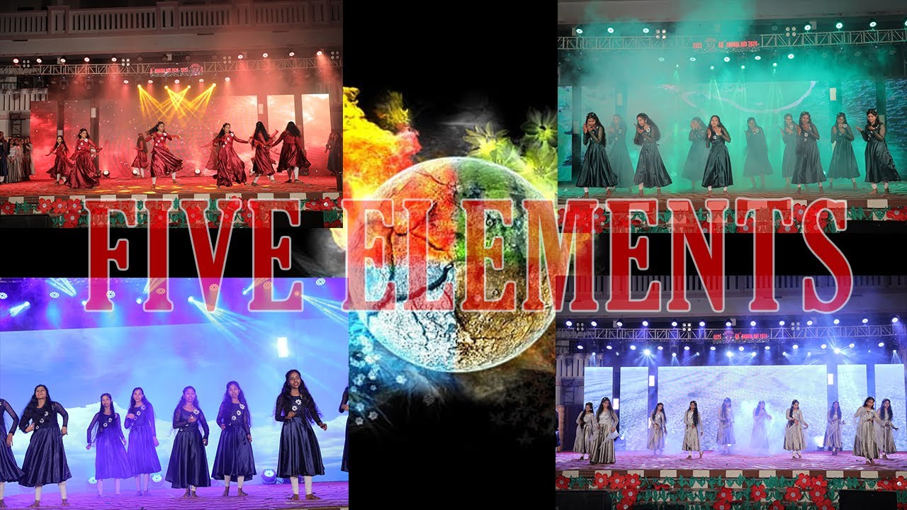 FIVE ELEMENTS DANCE || ANNUAL DAY 2024 - 2025 || CHILD JESUS MATRIC HR SEC SCHOOL UNNAMALAIKADAI