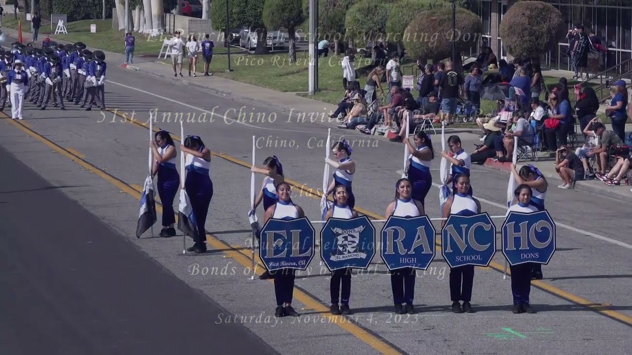 El Rancho HS - Bonds of Unity - 2023 Chino Band Review