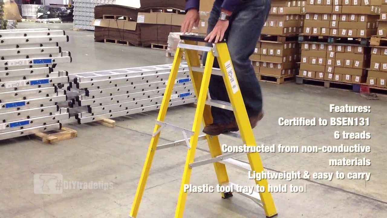 Lyte GFBB Fibreglass Swingback Steps