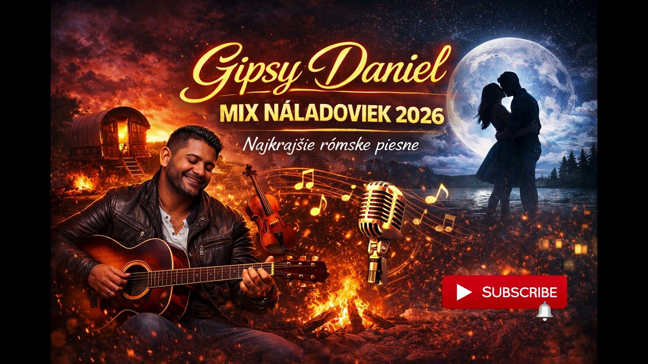 Gipsy Daniel – Mix Náladoviek 2026 | Najkrajšie Rómske Piesne