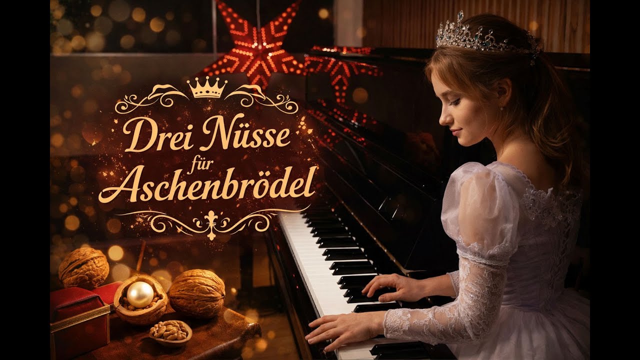 Drei Nüsse für Aschenbrödel - Piano-Klavier-Arrangement