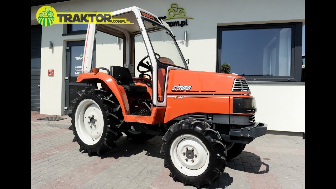 Kubota Saturn X20 4x4 20KM japoński traktorek TRAKTOR.COM.PL