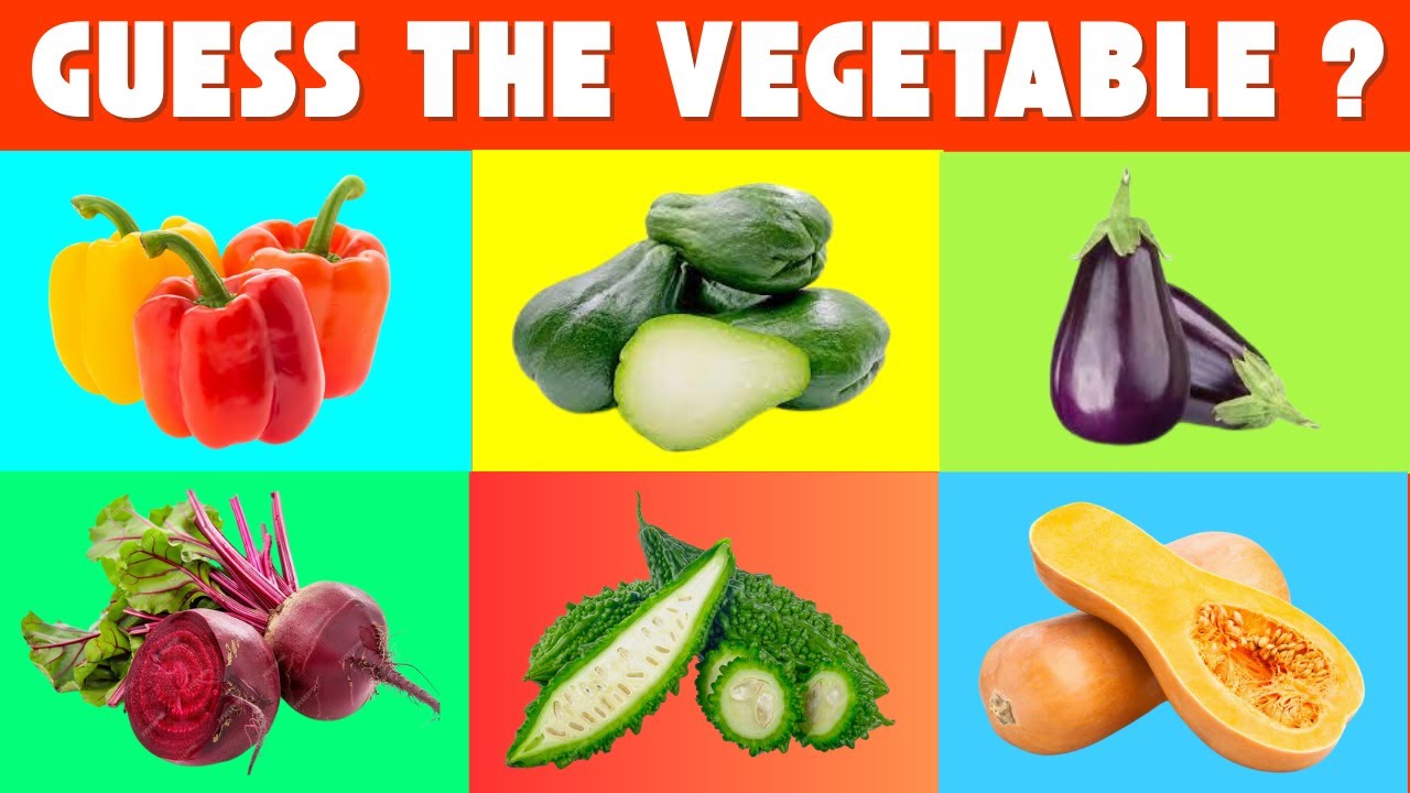 Can You Guess the Vegetable Quiz 🌶️ 🥕 🥬  Test Your Veggie Knowledge | Guess the Veggie Names