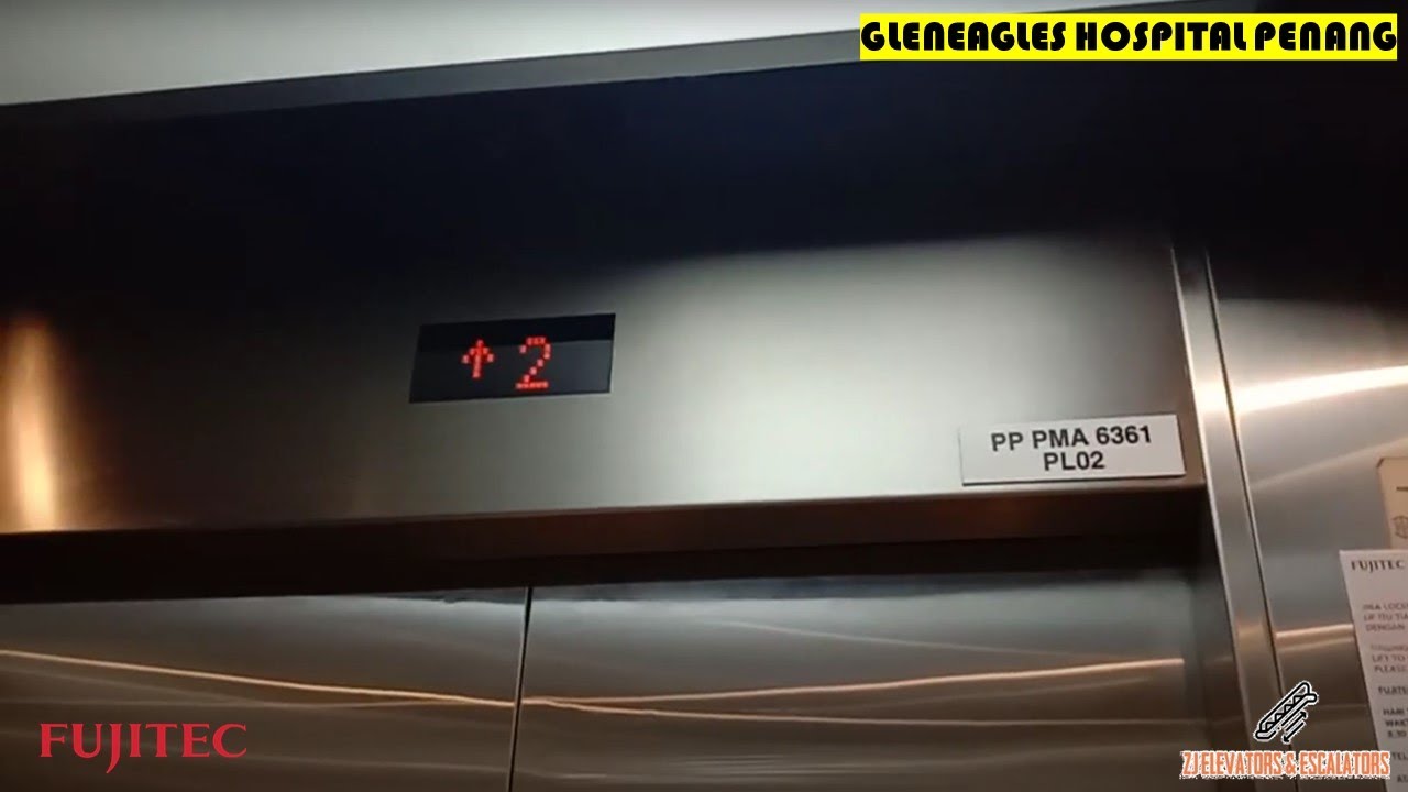 4 Fujitec Elevators at Gleneagles Hospital, Georgetown, Penang, Malaysia.