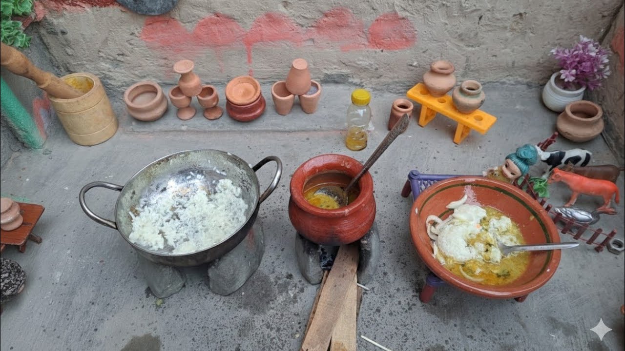 ڈبہ اسٹائل منی دال چاول 🍛Dabba Style Mini Dal Chawal 🍛ڈبہ