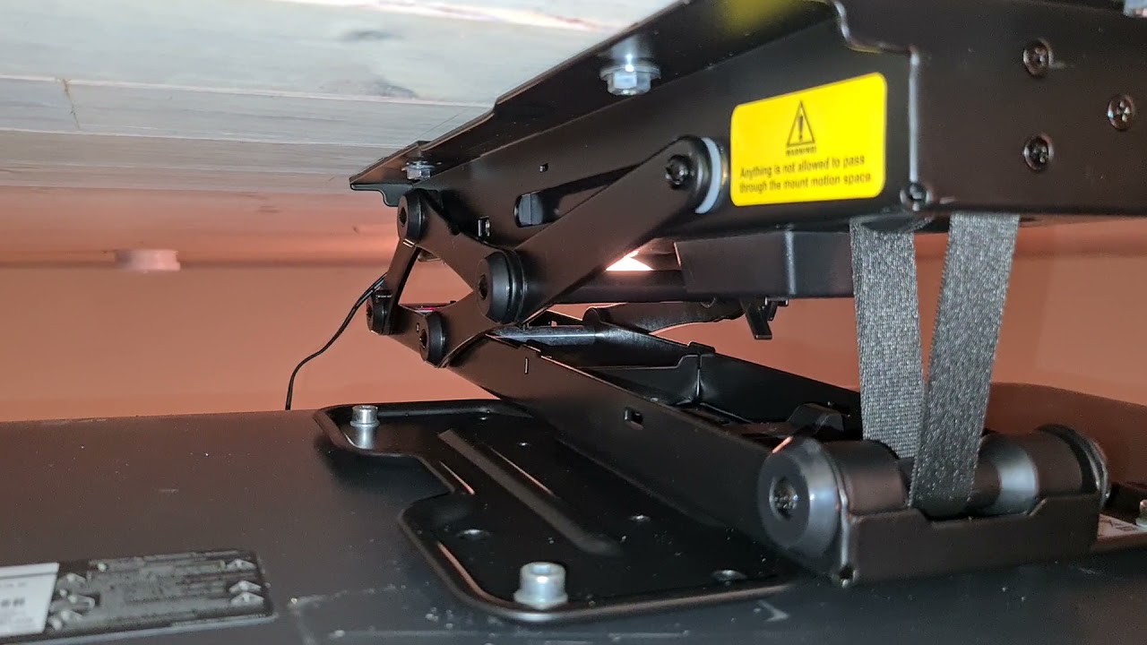 Speaka Professional motorised TV ceiling mount  part 3