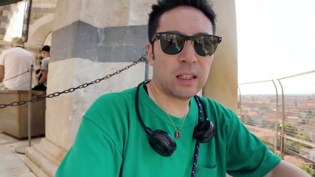 Euro TRIP ITALY Day13(Leaning Tower of Pisa PART2)by OsmoPocket3