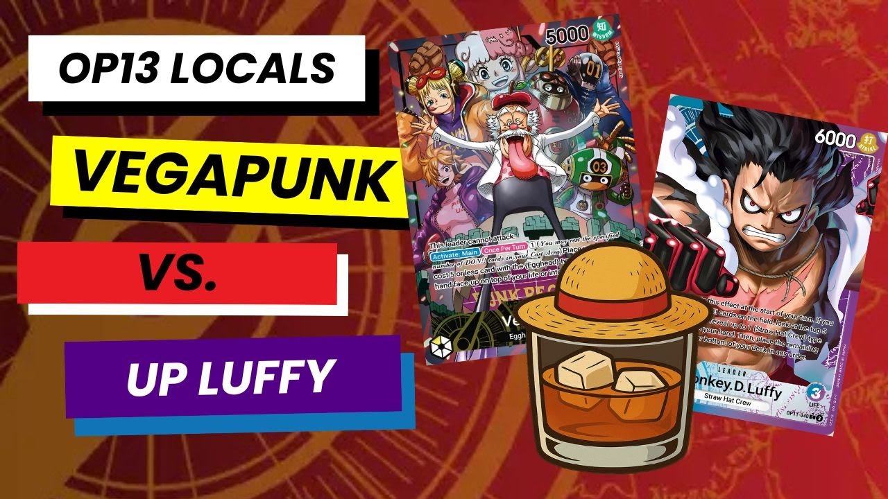Vegapunk V UP Luffy OP13 Locals Gameplay