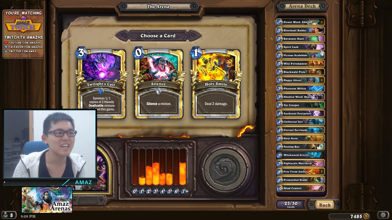 Amaz 12 Wins Priest Arena - This Deck Is Insane