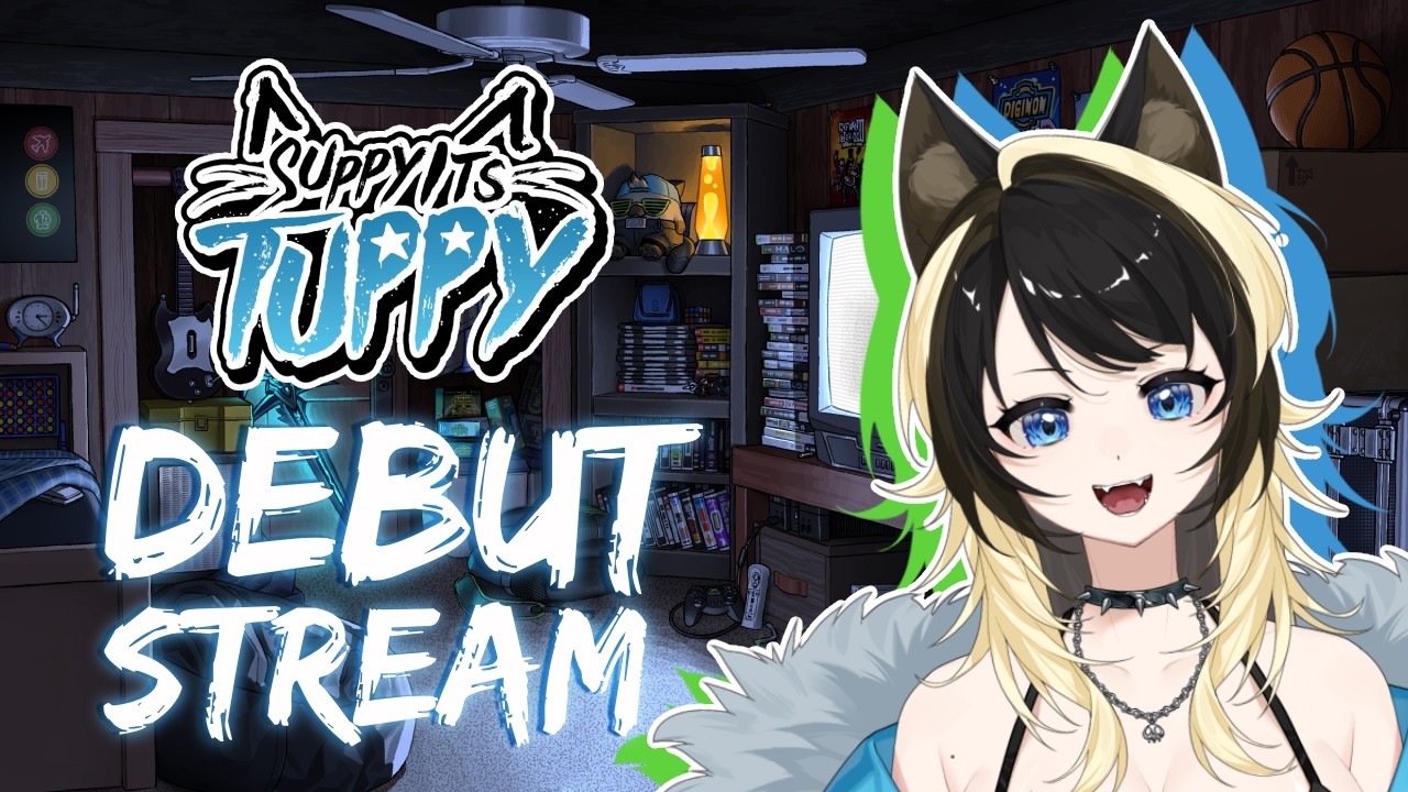 【DEBUT】Suppy! It's Tuppy!! This catgirl is taking you back to the 2000s! 💿
