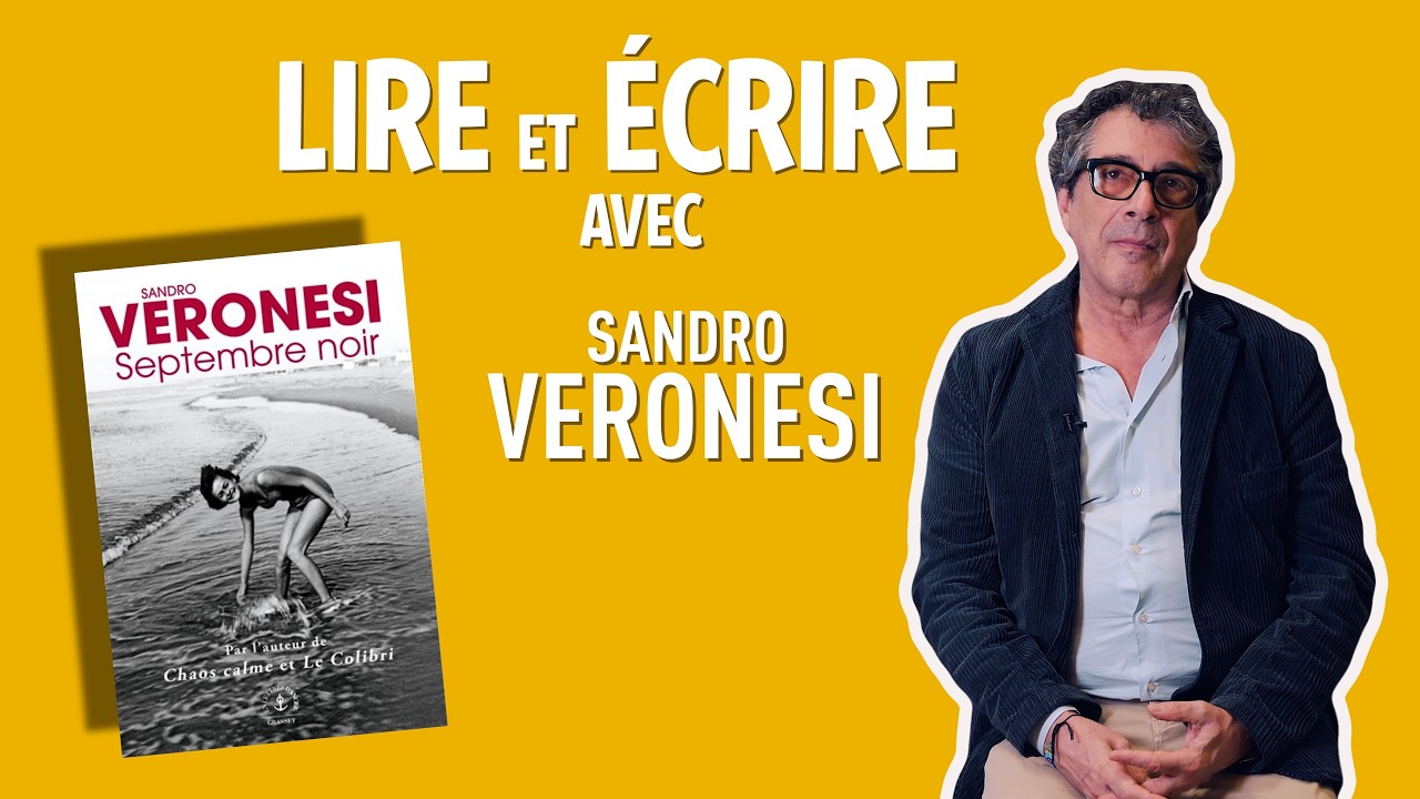 Lire et écrire avec Sandro Veronesi