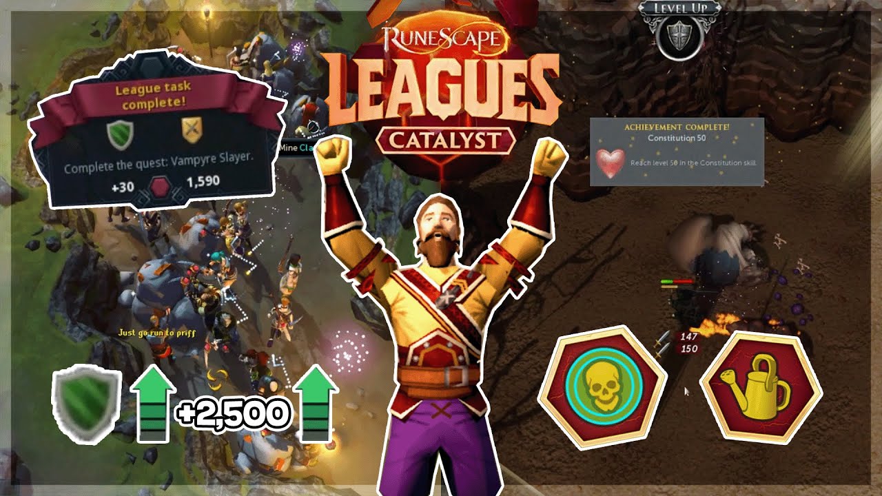 INSANE POINTS PROGRESS!- RuneScape 3 Leagues Catalyst