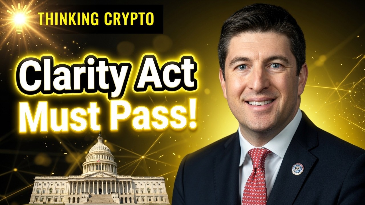 Конгрессмен Брайан Стейл о перспективах закона Clarity Act, токенизации и запрете на торговлю акц...