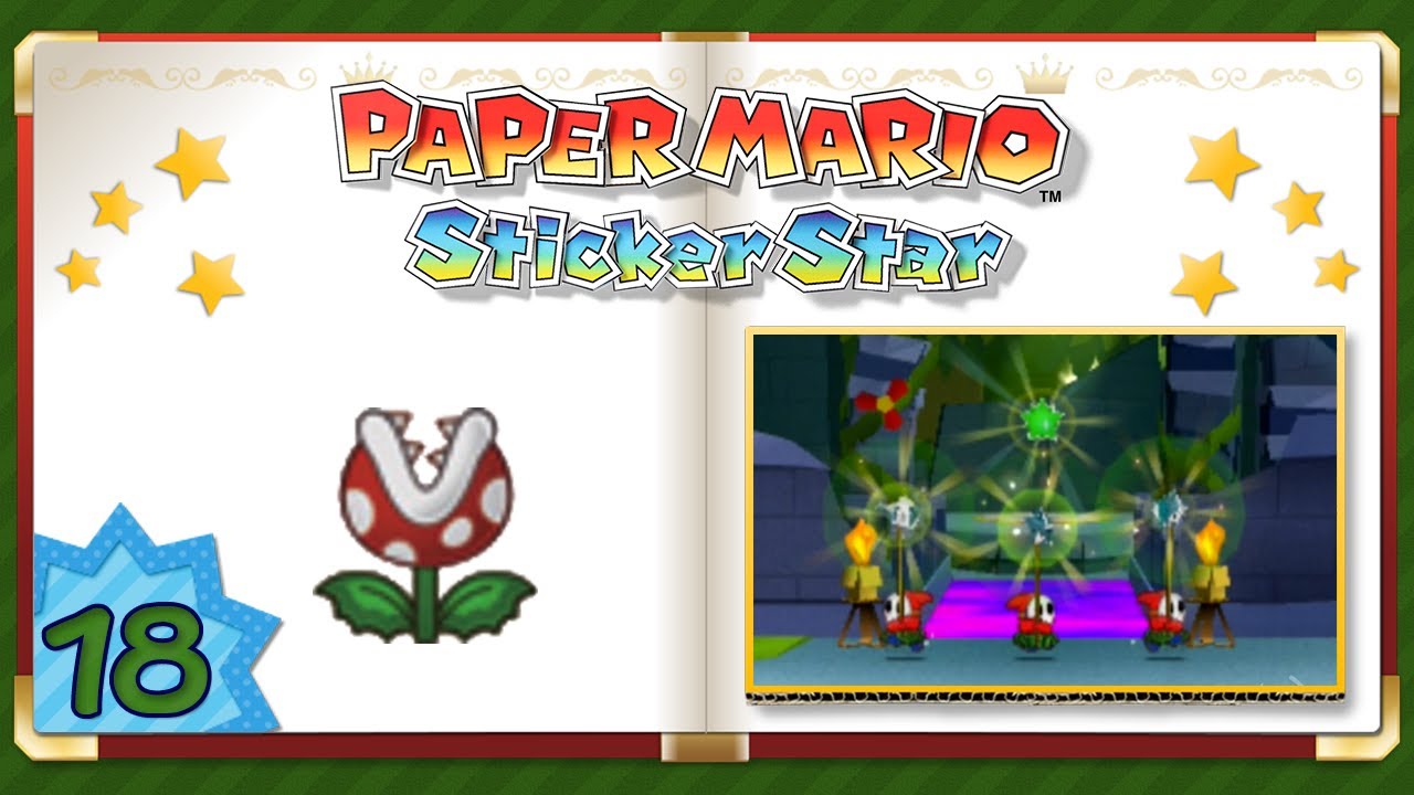 Let's Play FR HD Facecam Paper Mario: Sticker Star - Jungle Maskass