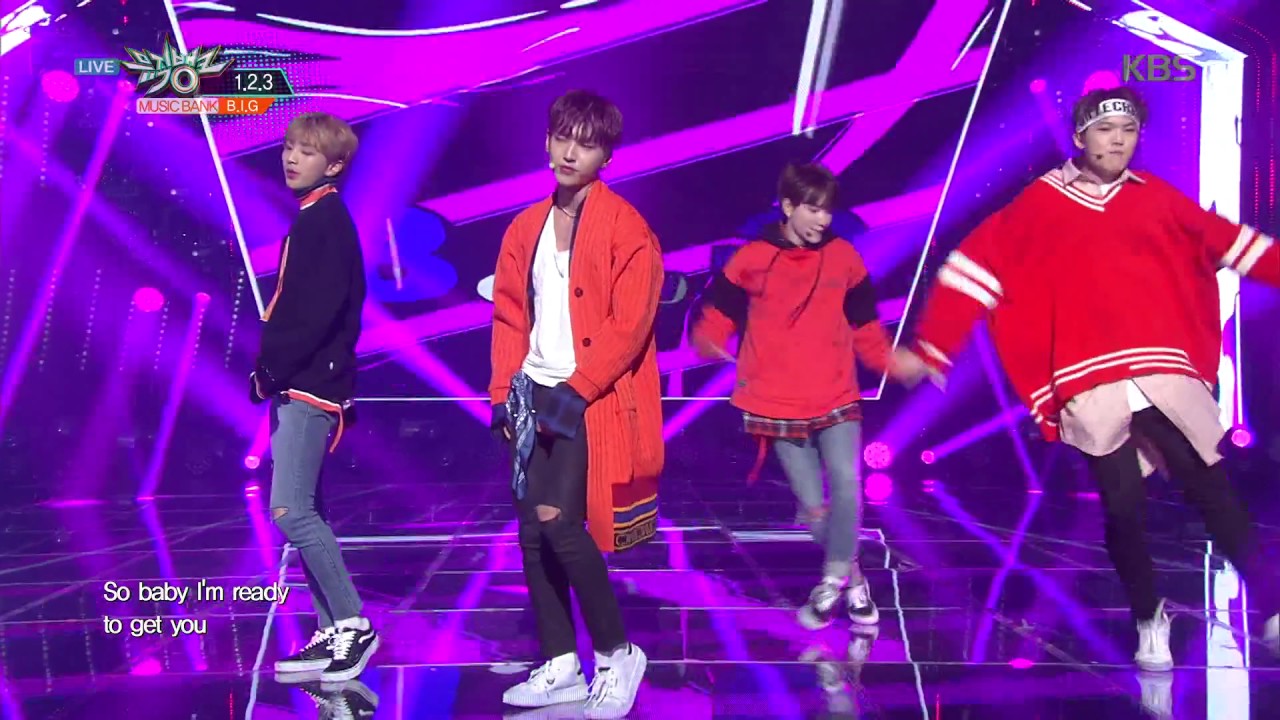 뮤직뱅크 Music Bank - 비아이지 - 1.2.3 (B.I.G - 1.2.3).20170303
