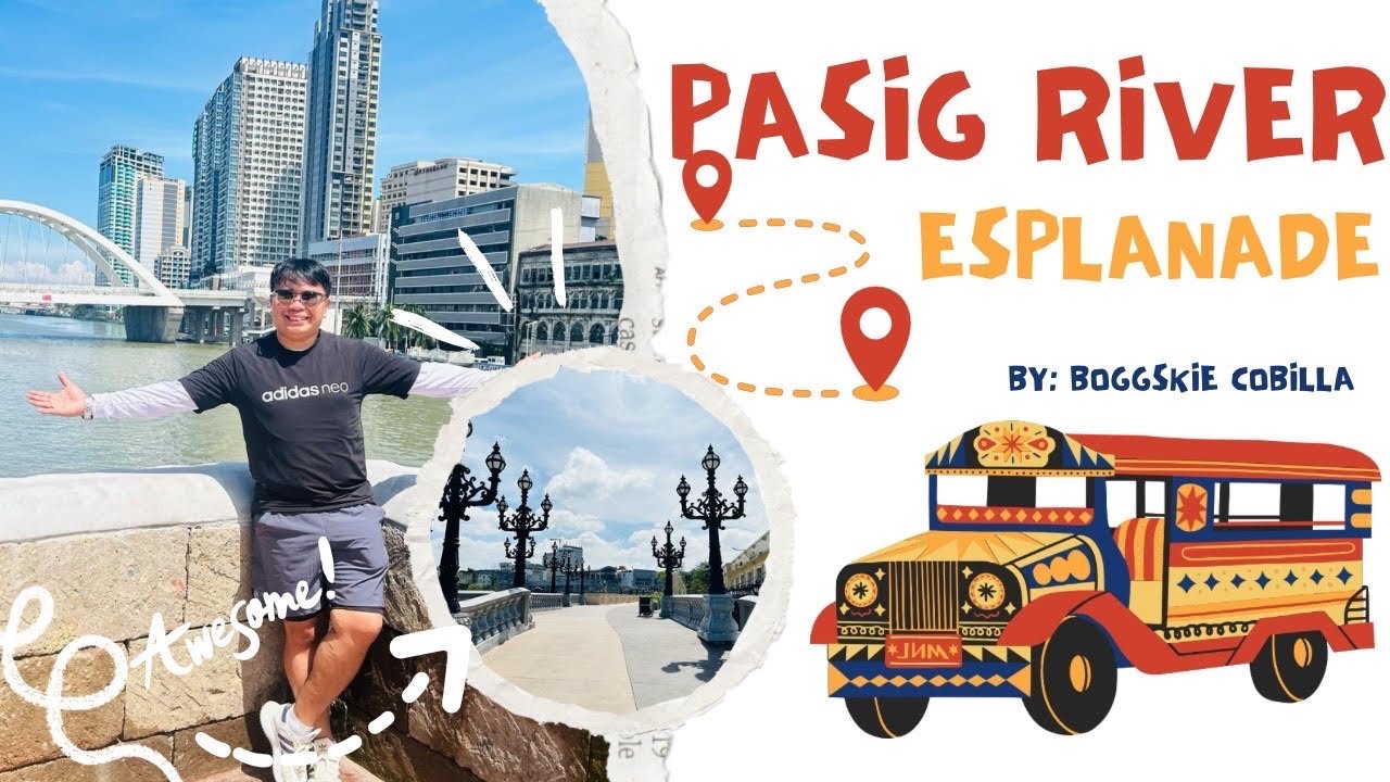 Pasig River Esplanade Philippines🇵🇭