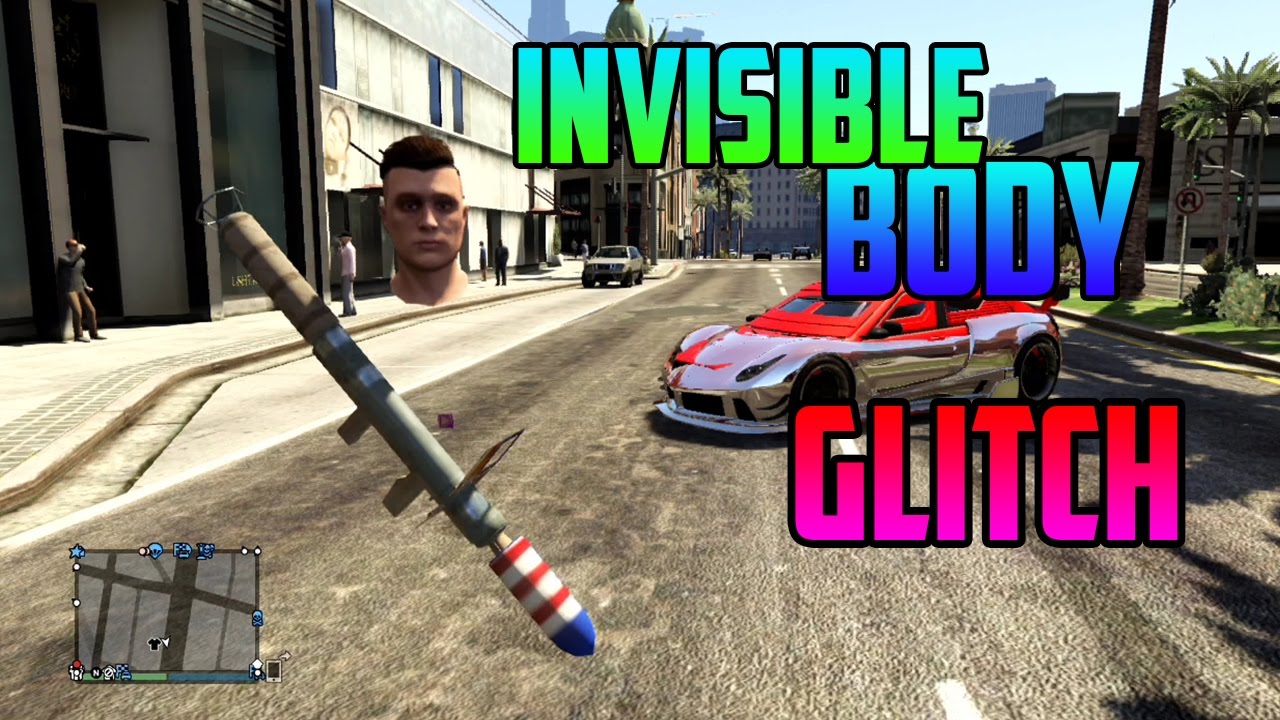 GTA 5 Online : SOLO INVISIBLE BODY GLITCH *NEW* 1.27/1.46 PS3/PS4/XBOX 360/XBOX ONE (GTA 5 GLITCHES)