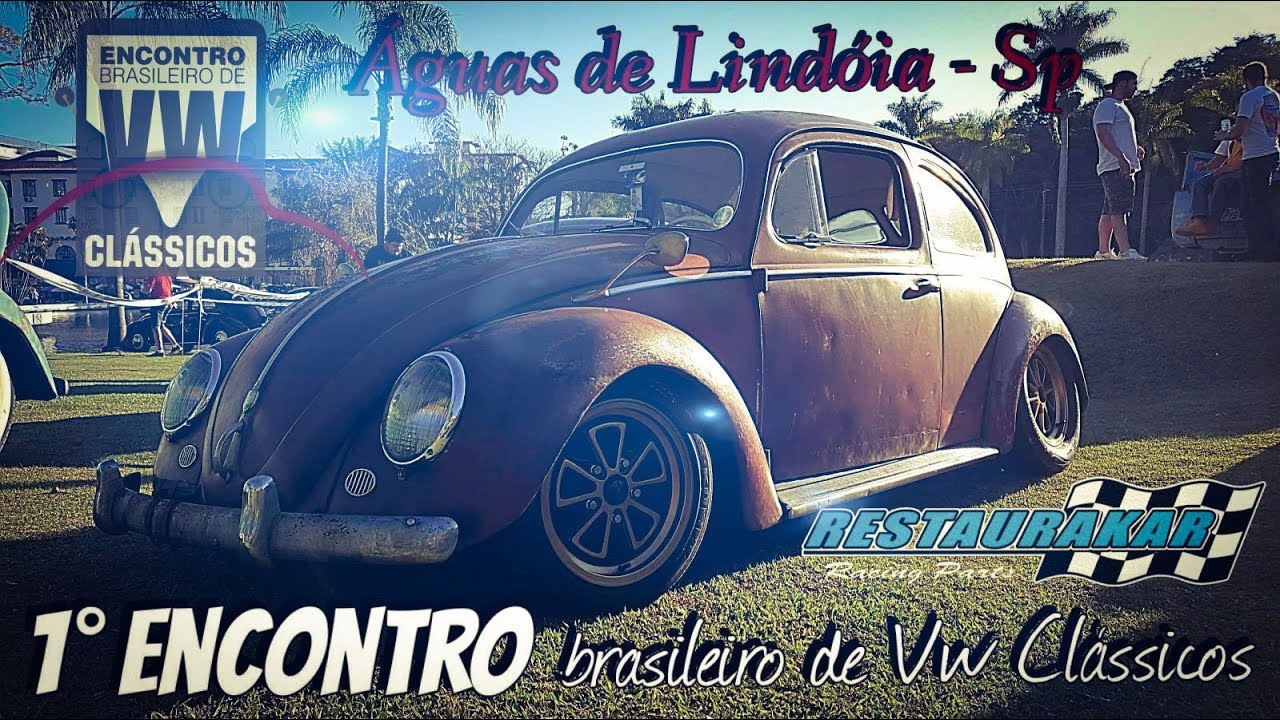 1º Encontro  Brasileiro  de VW Classicos  Águas de Lindóia - SP