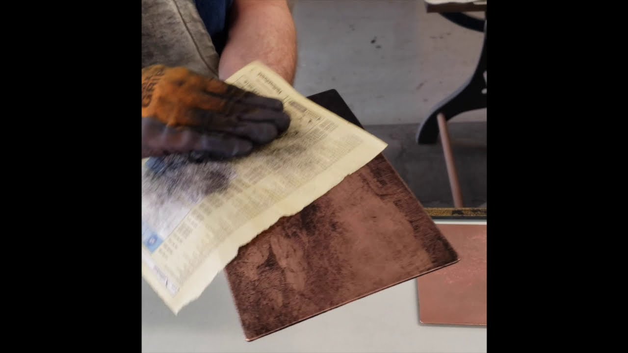 Printmaking: Etching and Aquatint Class 4: Printing