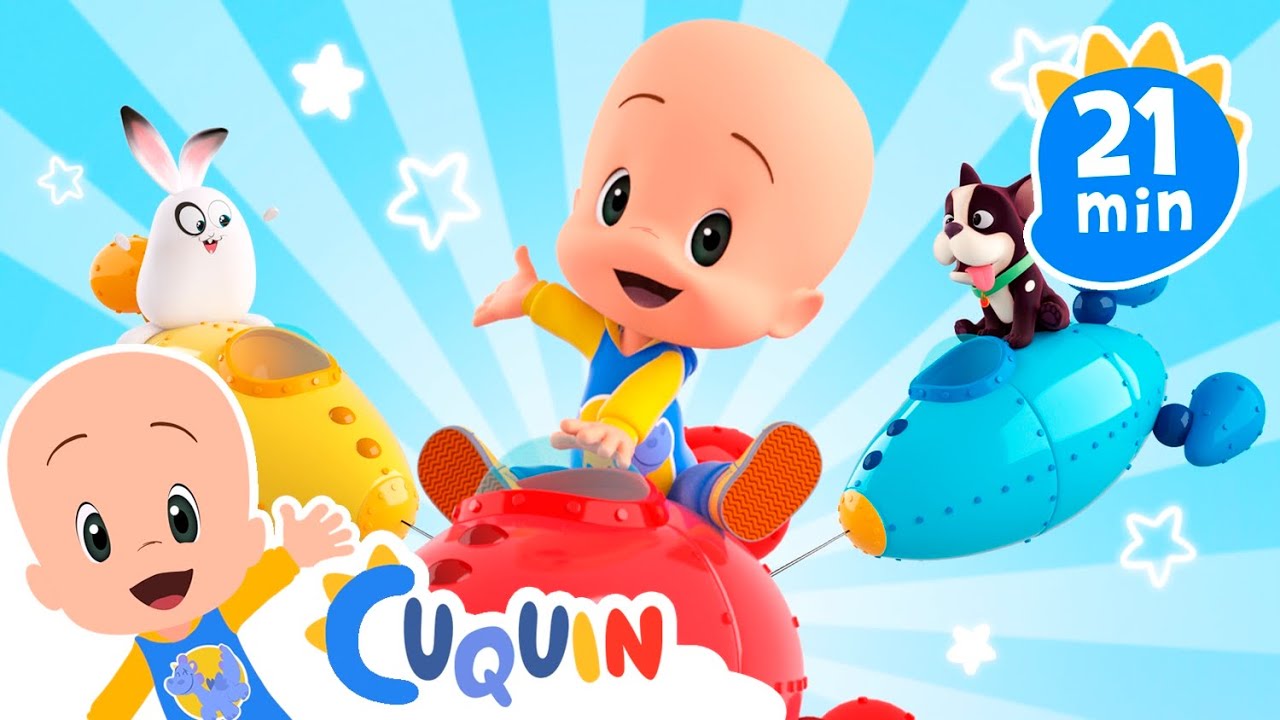 Globos cohete | Huevos de granja de Cuquín y más vídeos de Cuquín