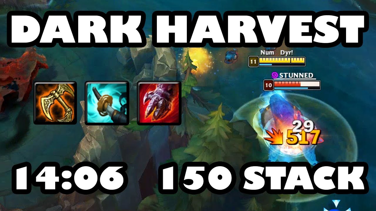 Dark Harvest Udyr Carry | 150 Stacks 14:06 Ranked Platinum 4 Jungle Gameplay [8.15]