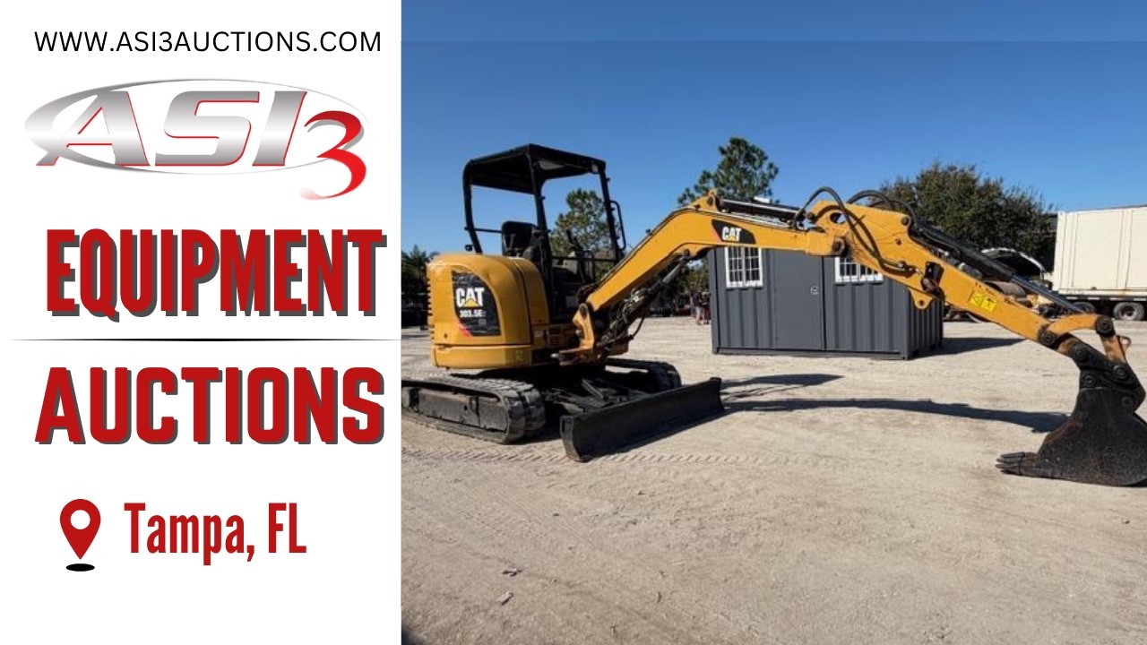 🏗️ 2018 CAT 303.5E2 Mini Excavator – Compact Size. Serious Capability.
