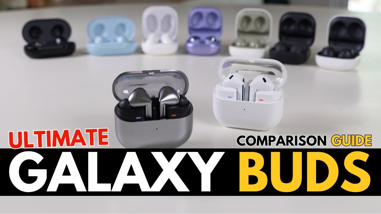 Comparing EVERY Galaxy Buds EVER made!