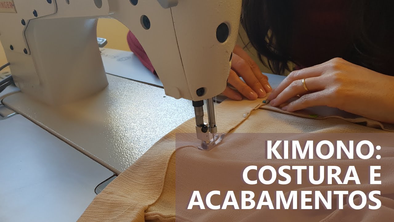 Kimono: costura e acabamentos