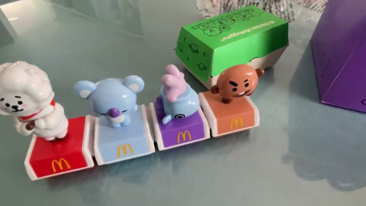 Unboxing mi cajita BT21 de @McDonaldsColombiaa