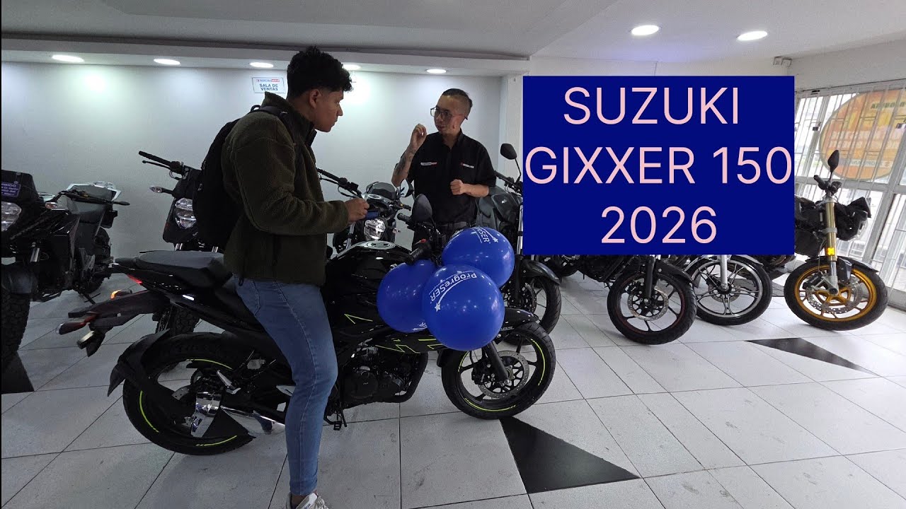 Suzuki/Gixxer/150/2026 Primera moto de mi Hijo 👏