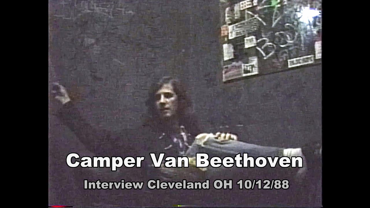 Camper Van Beethoven - interview at Peabody's Down Under  Cleveland OH 10/12/88 Kenversations 