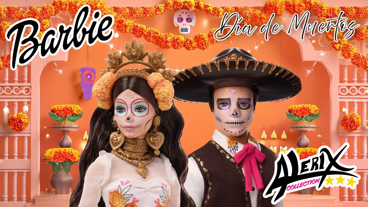 Barbie y Ken Día de Muertos review español (Adult collector/Coleccionista adulto)