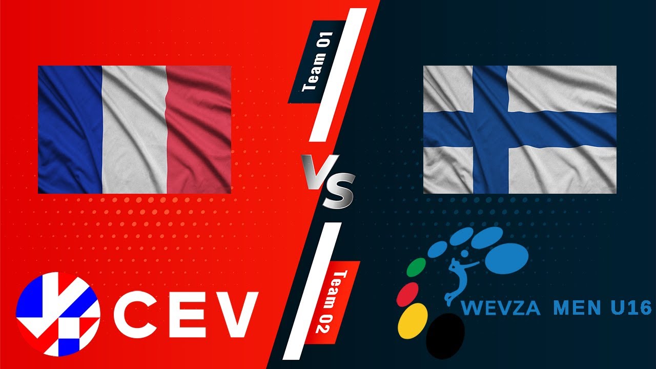 2025 WEVZA MEN U16 :: FRANCE - FINLAND ::