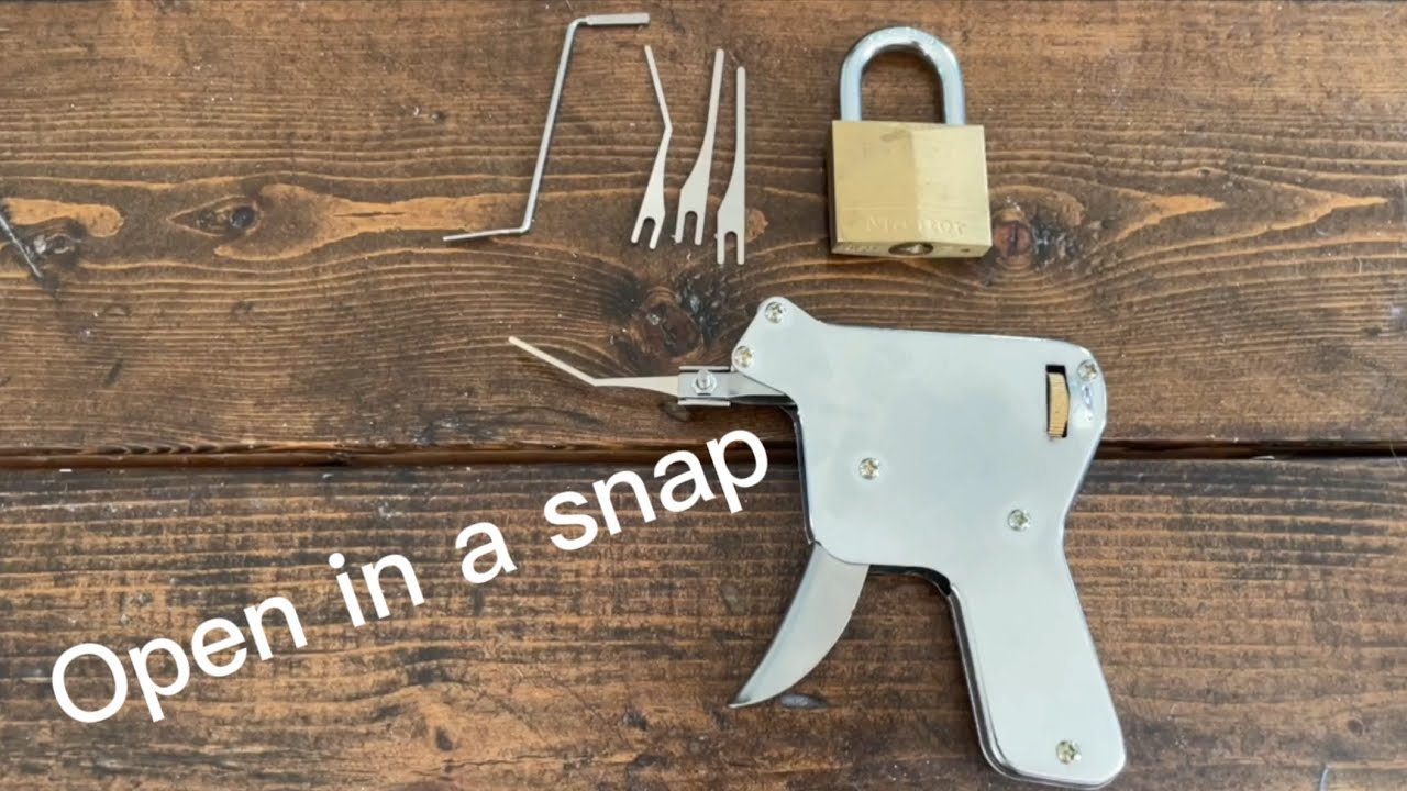 Lock Picking for Beginners: Using a Snap Gun for Quick Success