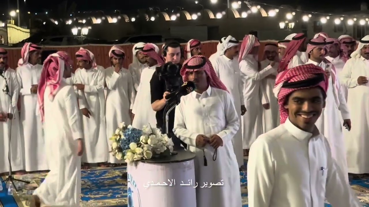 محاوره بين صالح مضحي السناني  و  ... في زواج صالح بن عبدالله المرواني الجهني