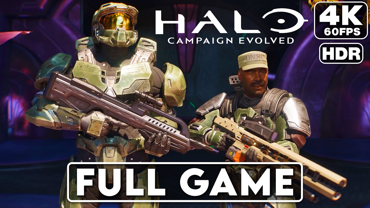 Halo: Campaign Evolved | Operation: Meteorite - Gameplay Walkthrough FULL GAME (4K HDR 60FPS)