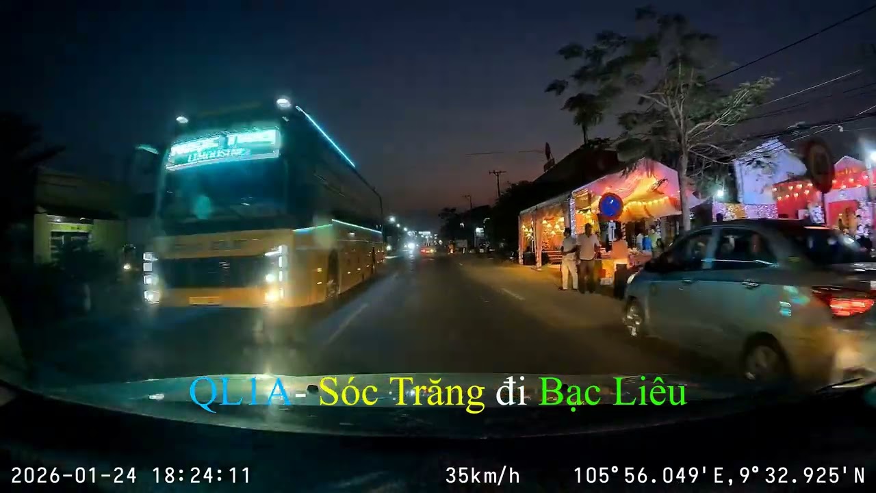 QL1A_ Sóc Trăng đến Bạc Liêu! (50km)