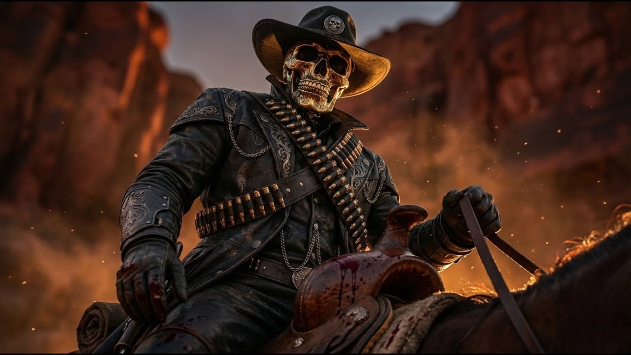 Blood on the Saddle - Dark Country Song | Outlaw Revenge Ballad | Western Gothic Music