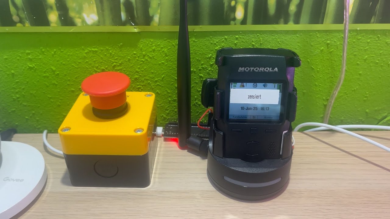 Motorola ADVISOR Tetra Pager Smart Home Anbindung