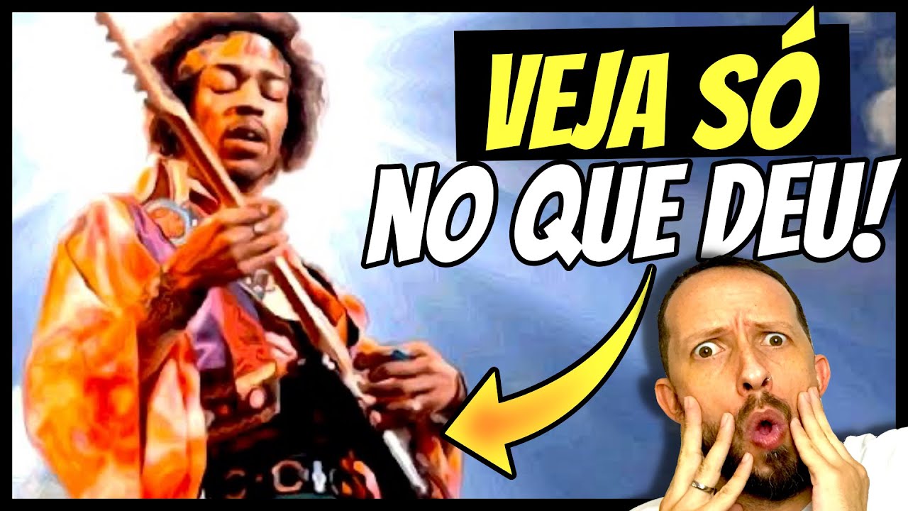 Apliquei Licks do Jimmy Hendrix Em Uma Música Gospel