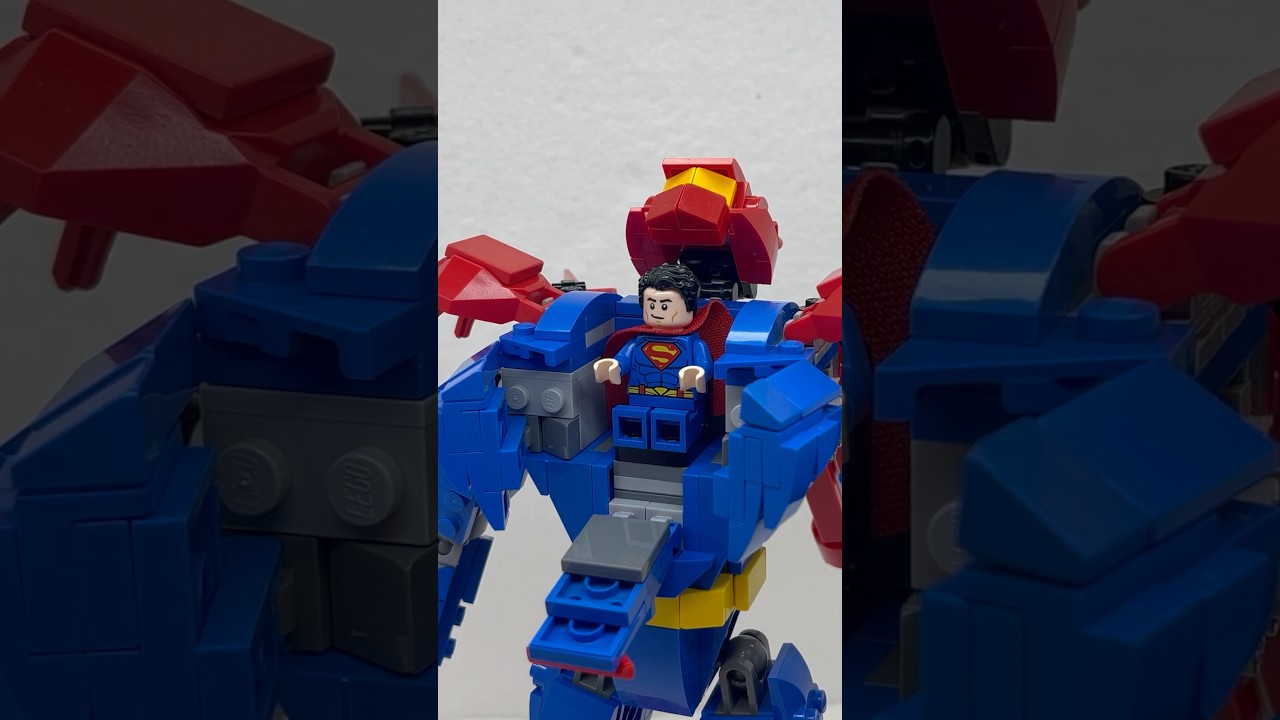 LEGO Mech Superman Moc UPGRADE #legomecha #lego #legomechs #legomech #legosuperman
