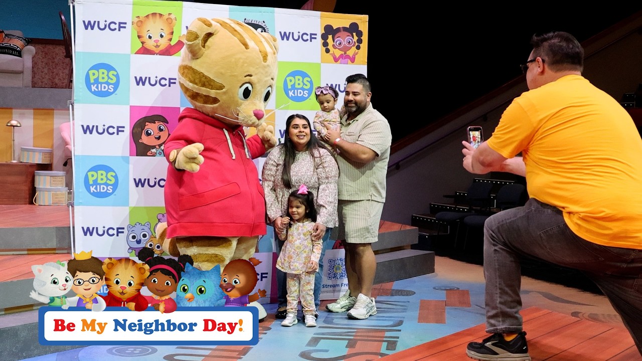 Thank You for Coming to WUCF's Be My Neighbor Day 2026! #BeMyNeighbor #danieltiger