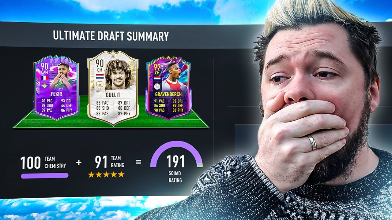 INSANE 191 RATED FUT DRAFT!!!