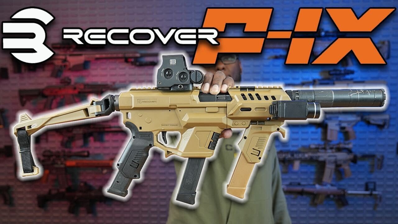 Мы превратили наш Glock в AR PCC?! (Recover Tactical PIX+)
