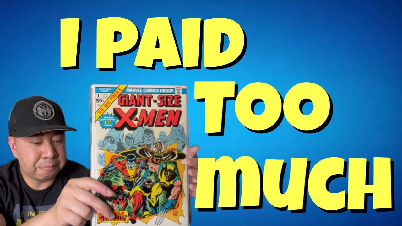 Did I Overpay?!! Super High Grade Giant Size X-men Haul! All Raw Silver Bronze and Copper Mega Keys