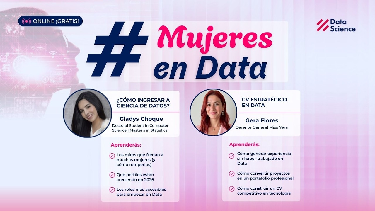 ✅Webinar Mujeres en Data